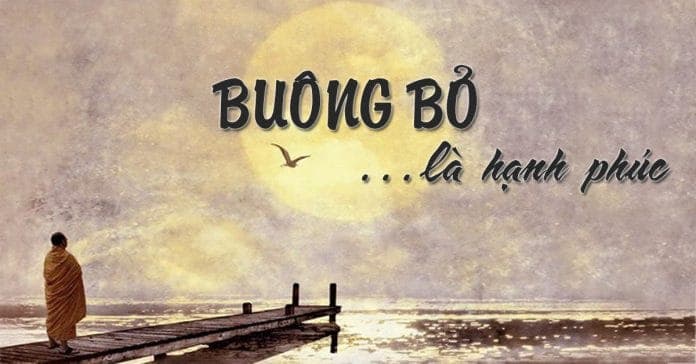 Buông bỏ để nhẹ nhàng bước tiếp